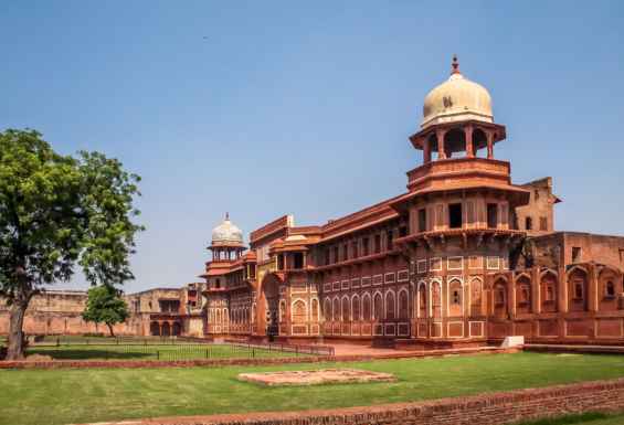 agra fort indija
