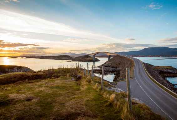 Atlantic road Norveska najlepsa cesta