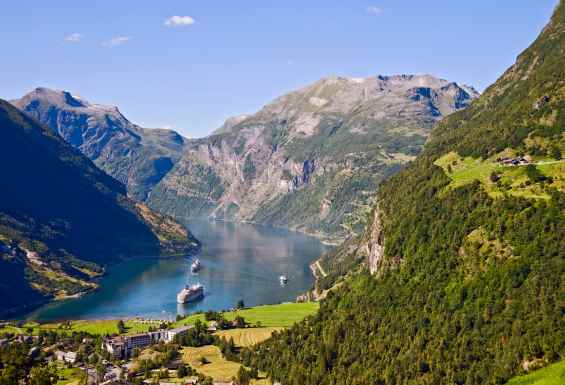 Geirangerfjord Norveska potovanje