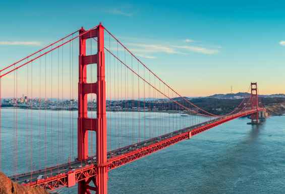 Golden Gate bridge San Francisco Kalifornija