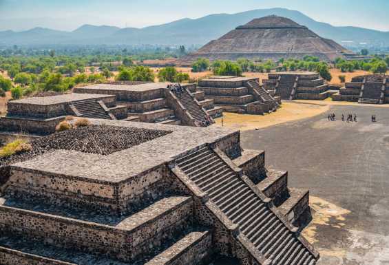 Piramide v Tetihuacanu 