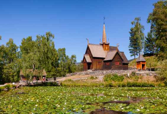 Maihaugen Lillehammer Norveska potovanje