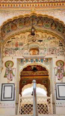 Mandawa vhod v palaco Indija