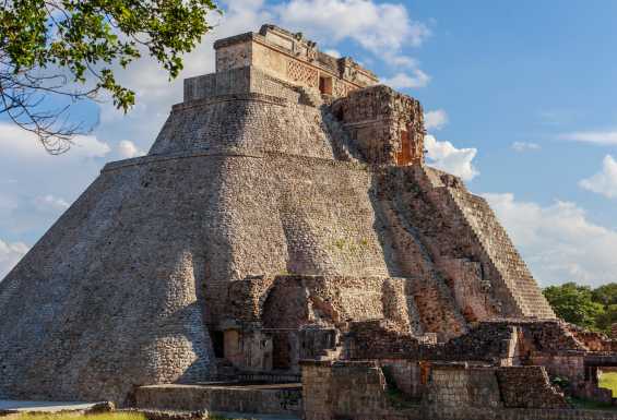 Mehika Uxmal piramide 