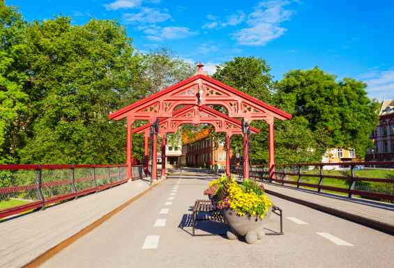 Most srece Trondheim Norveska