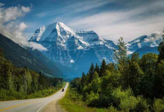 Yellowhead highway Jasper NP