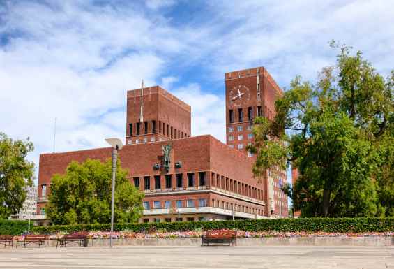 Oslo Norveska mestna hisa