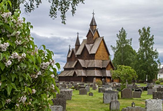 Heddal cerkev Norveska potovanje