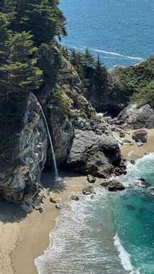 Mcway Falls Kalifornija ZDA