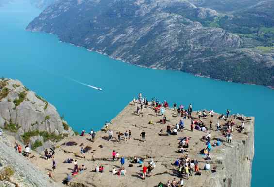 Prekestolen fjord