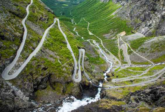 Trollstigen potovanje norveska