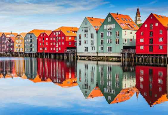 Trondheim Norveska hiske