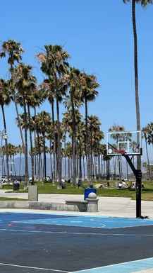 Kosarkarsko igrisce na Venice Beach v Los Angeles