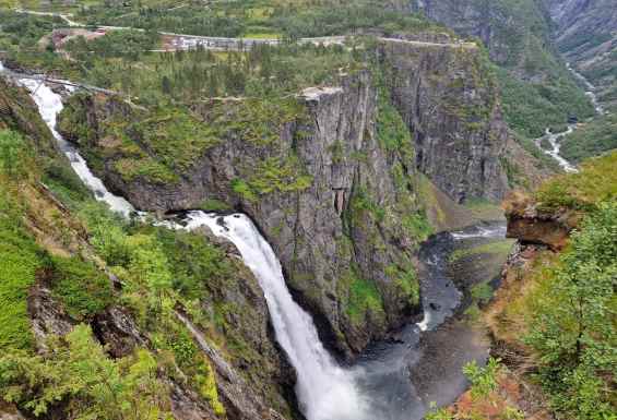 Voringfoss slap norveska potovanje