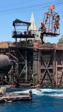 Waterworld predstava v Universal studios